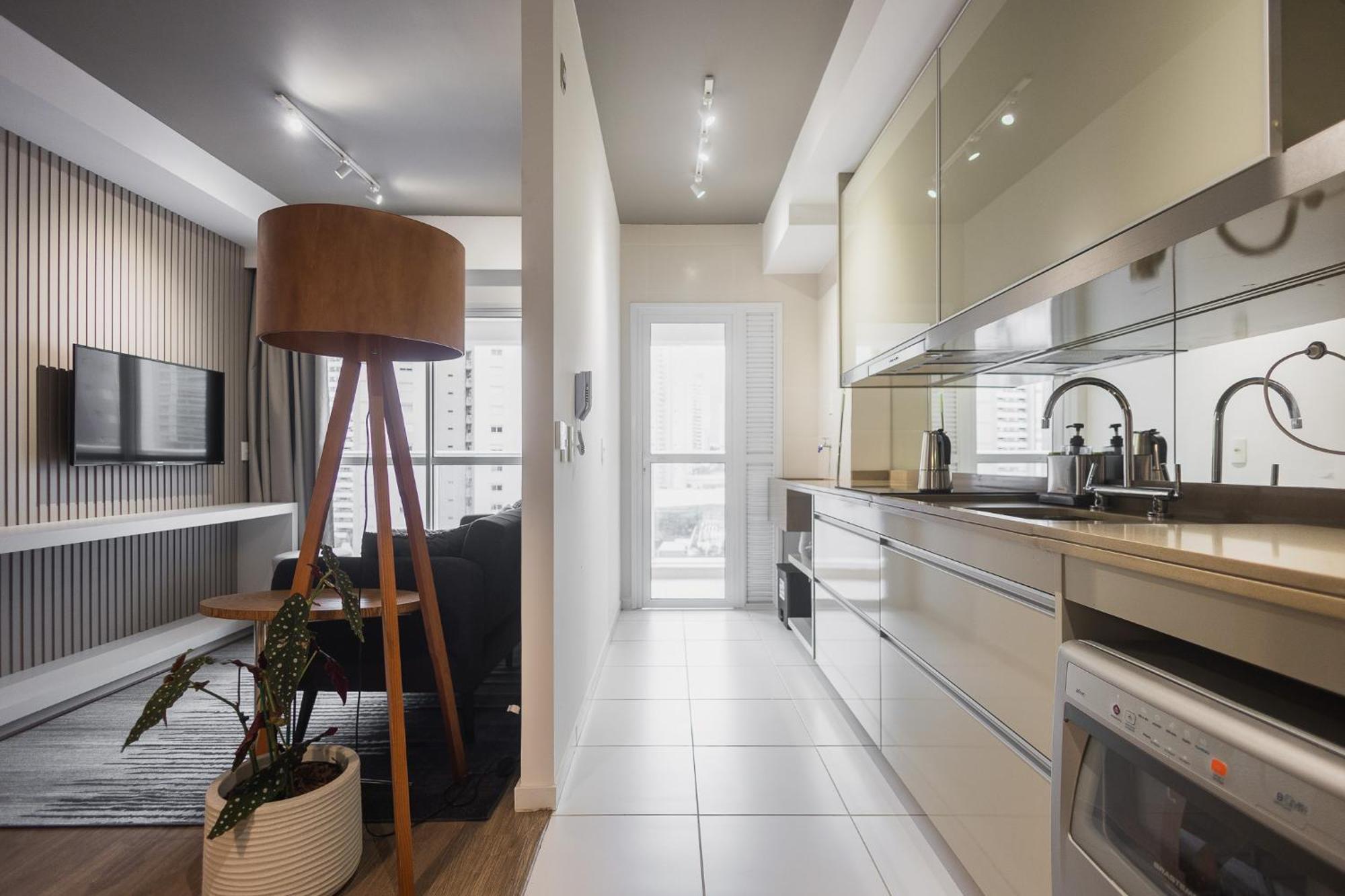 Apartment Elegancia E Conforto No Ed Jh Palhano 1303 *